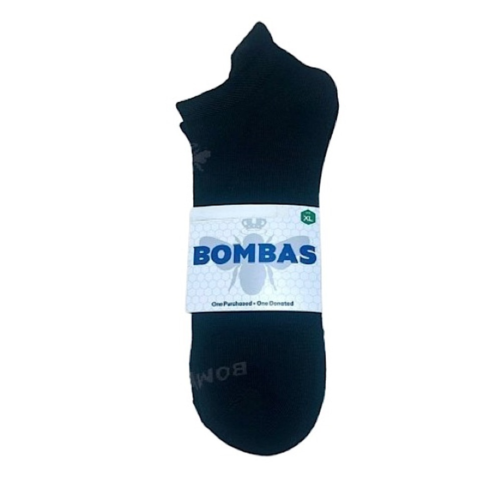 โค๏ธ ๐ BOMBAS BLACK ANKLE SOCKS SIZE LARGE